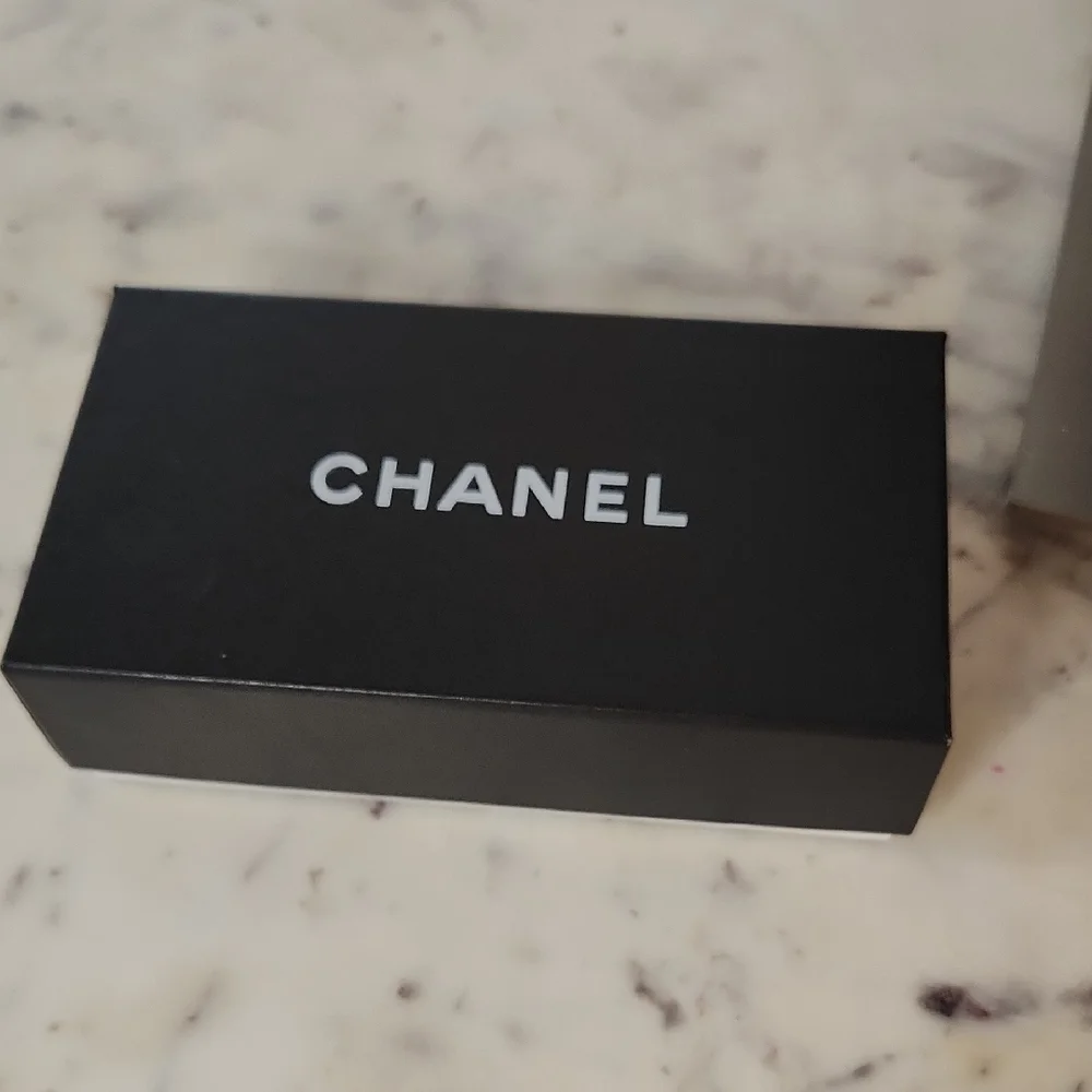 Chanel Black and White Logo Box | 8 X 4.5